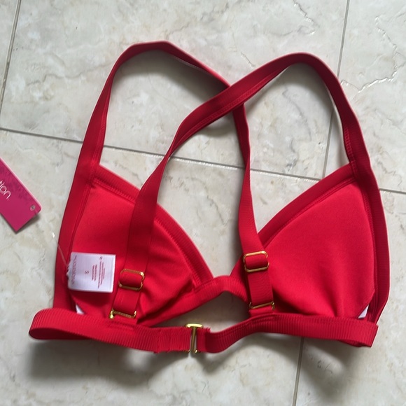 BRAND NEW RED BIKINI TOP. SIZE : SMALL. - Picture 5 of 5
